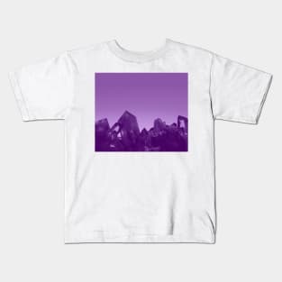 Amethyst clusters Kids T-Shirt